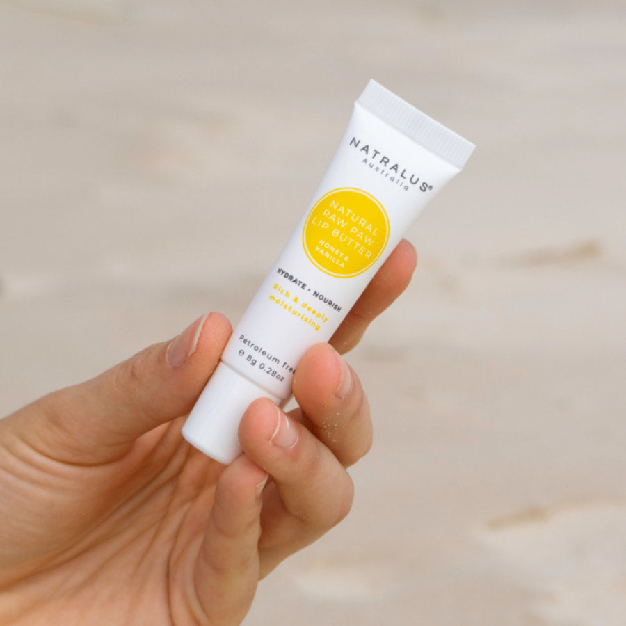 Natralus Natural Paw Paw Lip Butter Honey & Vanilla