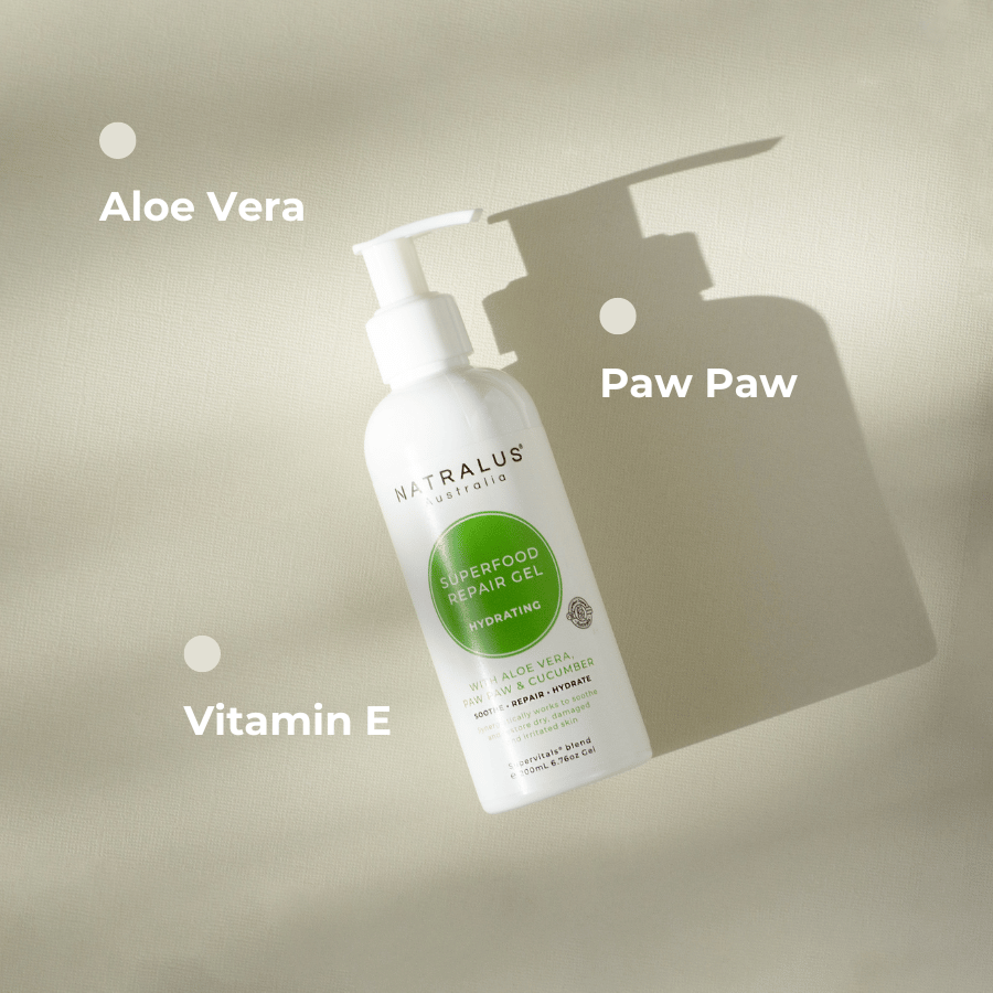 Natralus Superfood Aloe Vera Repair Gel - Certified Organic