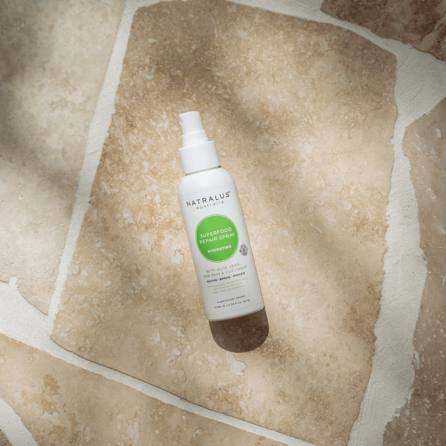 Natralus Superfood Aloe Vera Repair Spray - Certified Organic