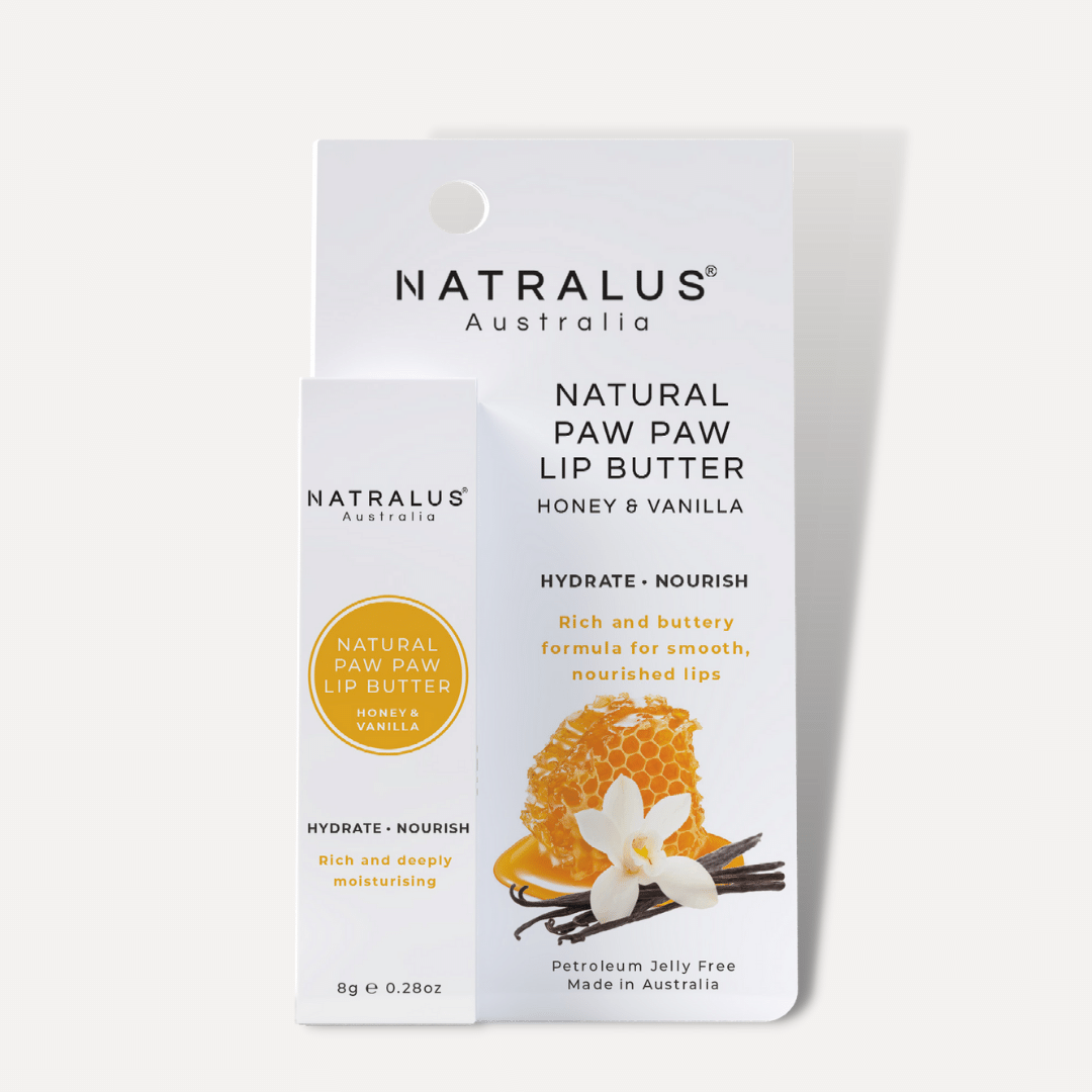 Natralus Natural Paw Paw Lip Butter Honey &amp; Vanilla