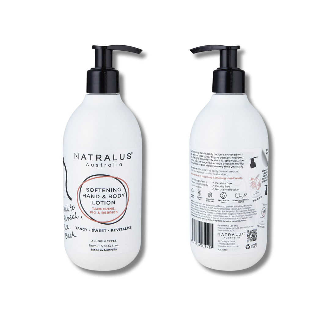 Softening Hand & Body Lotion - Tangerine , Fig & Berries