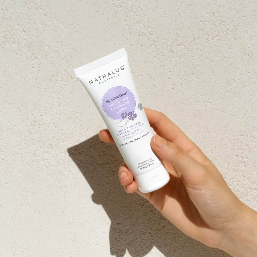 Gentle nourishing lotion for infants with Oatmeal Extract Australia