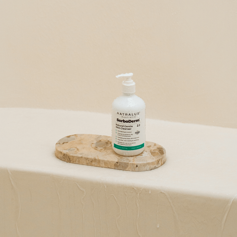 Plant-based gentle skin cleanser – deeply hydrates, soothes irritation & maintains pH balance for all skin types.