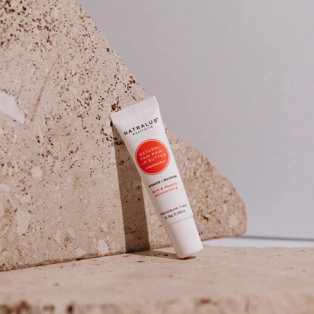 Strawberry Flavoured Paw Paw Lip Butter