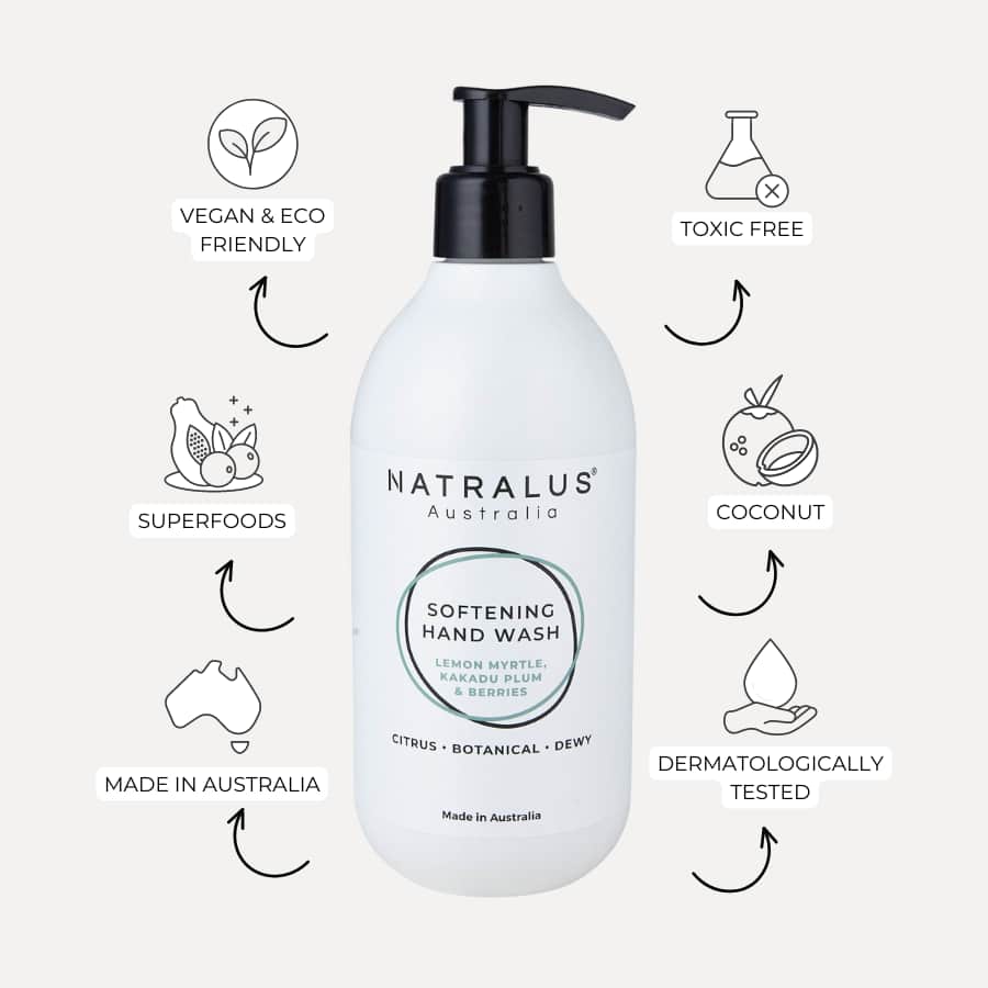 Softening Hand Wash - Lemon Myrtle & Kakadu Plum
