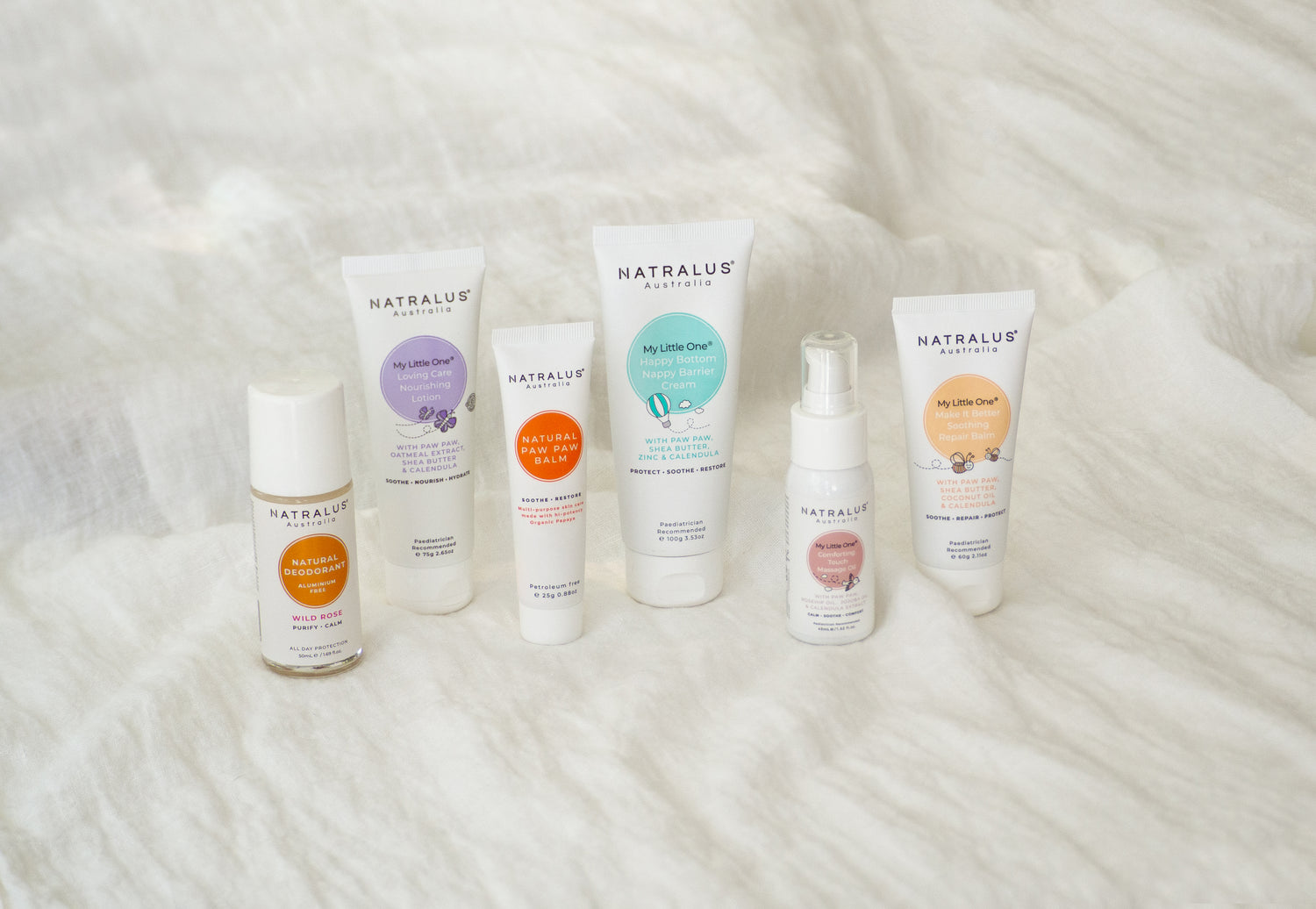 Using Paediatrician recommended products to treat baby's sensitive skin
