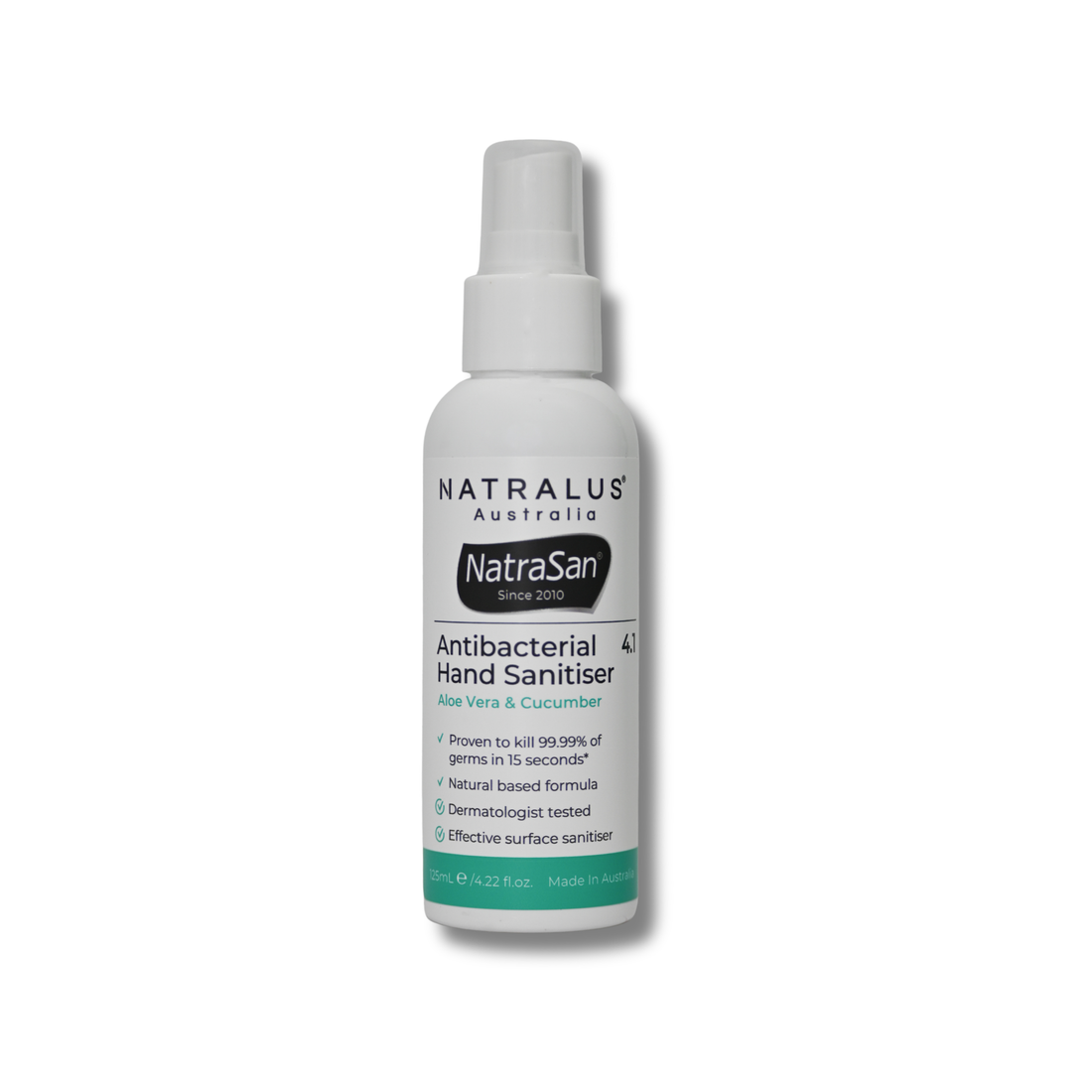NatraSan Antibacterial Instant Hand Sanitiser with Aloe Vera &amp; Cucumber Spray