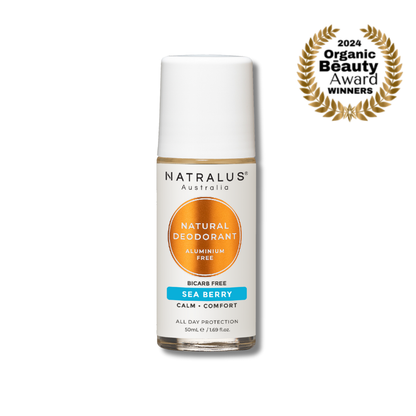 Natural Deodorant BICARB FREE - Sea Berry