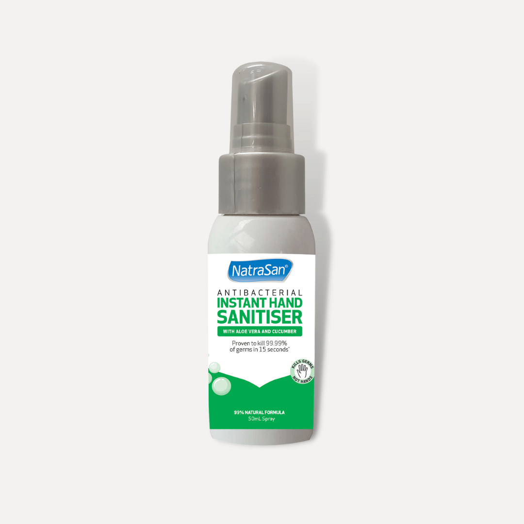 NatraSan Antibacterial Instant Hand Sanitiser with Aloe Vera &amp; Cucumber Spray