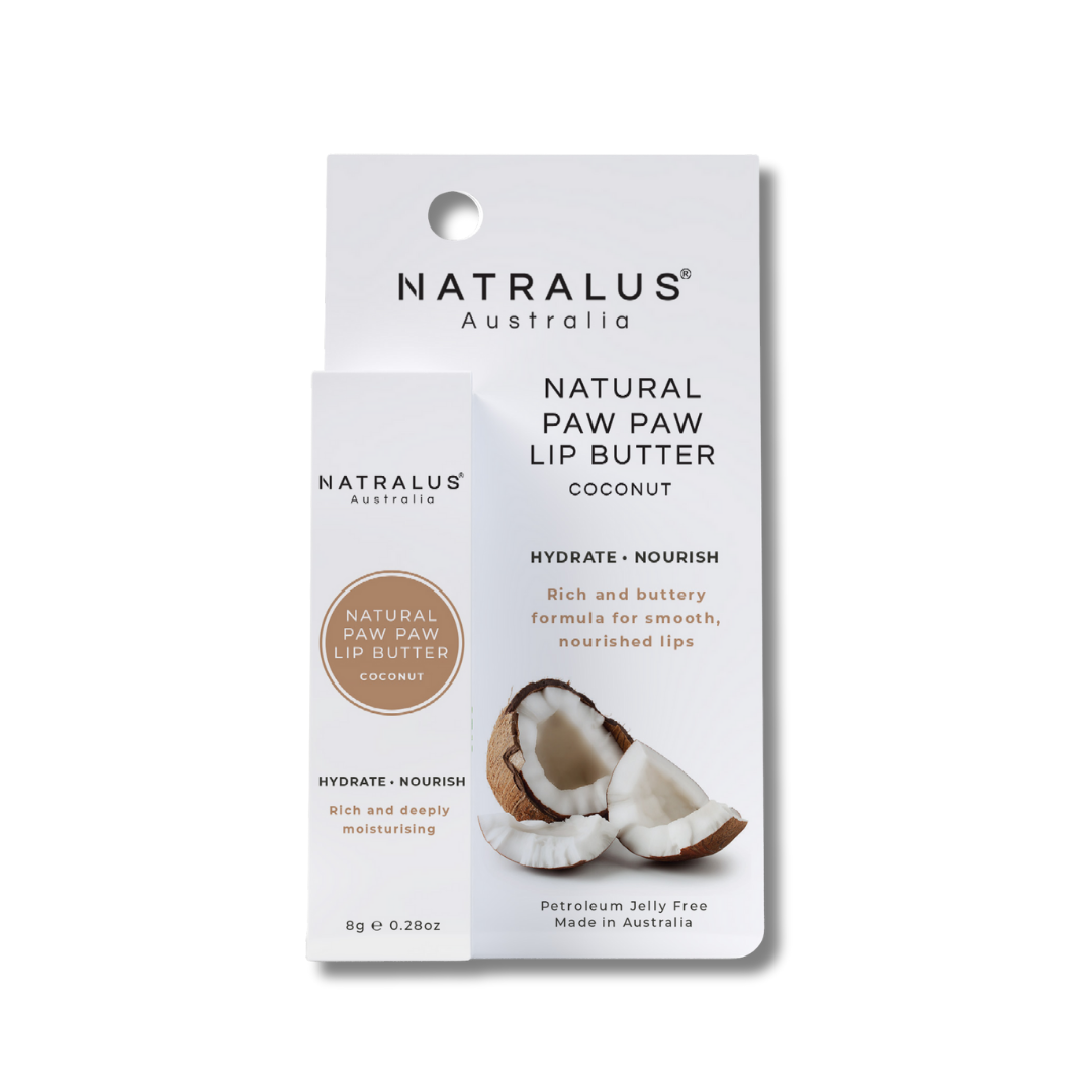 Natralus Natural Paw Paw Lip Butter Coconut