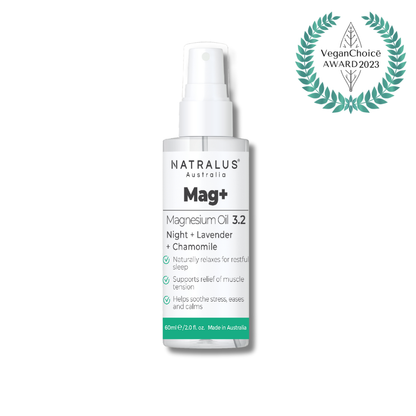 Magnesium Sleep Spray 3.2 Night | Lavender &amp; Chamomile for Sleep &amp; Relaxation