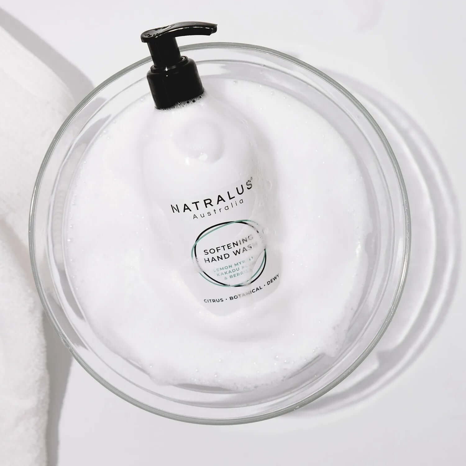 Gentle hand wash with lemon myrtle and Kakadu plum for sensitive skin