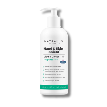 Liquid Gloves vegan hand cream – protects working hands from irritants
