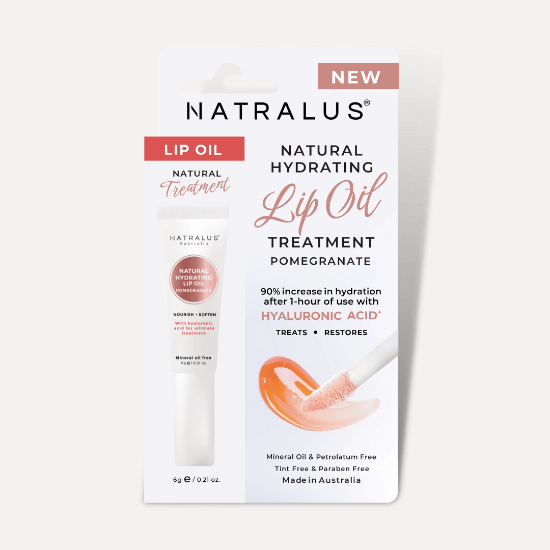 Pomegranate Flavoured Lip Oil with Hyaluronic Acid