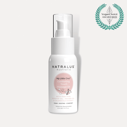 gentle and soothing baby massage oil for sensitive skin with calendula