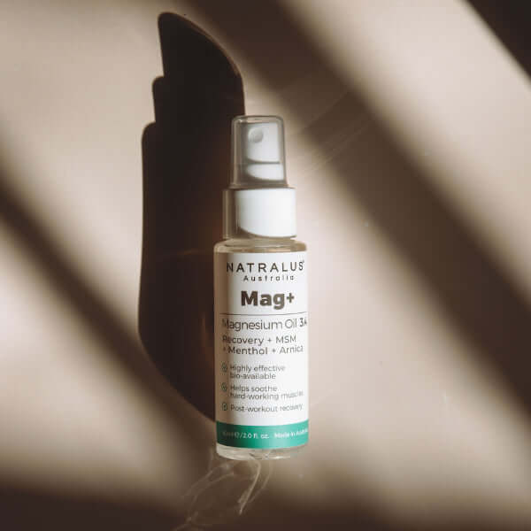 Magnesium Oil Spray 3.4 Recovery with MSM, Menthol and Arnica for muscle soreness