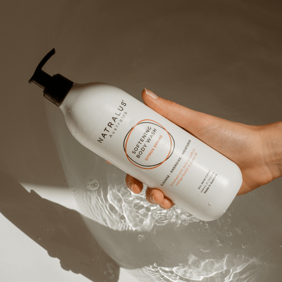 Softening Body Wash with Citrus Spring scent for revitalised skin, Dispenser Body Wash