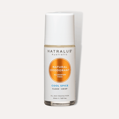 Highly effective natural deodorant with Cool Spice scent - Natralus Natural Deodorant Aluminum Free