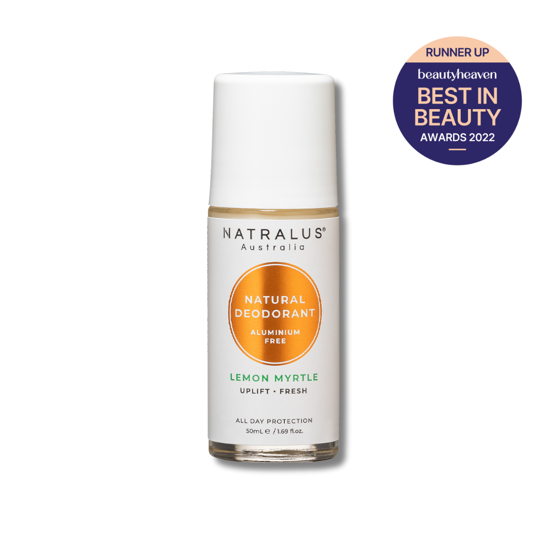 Natralus Lemon Myrtle deodorant – toxin free, cruelty free and trusted by Australians
