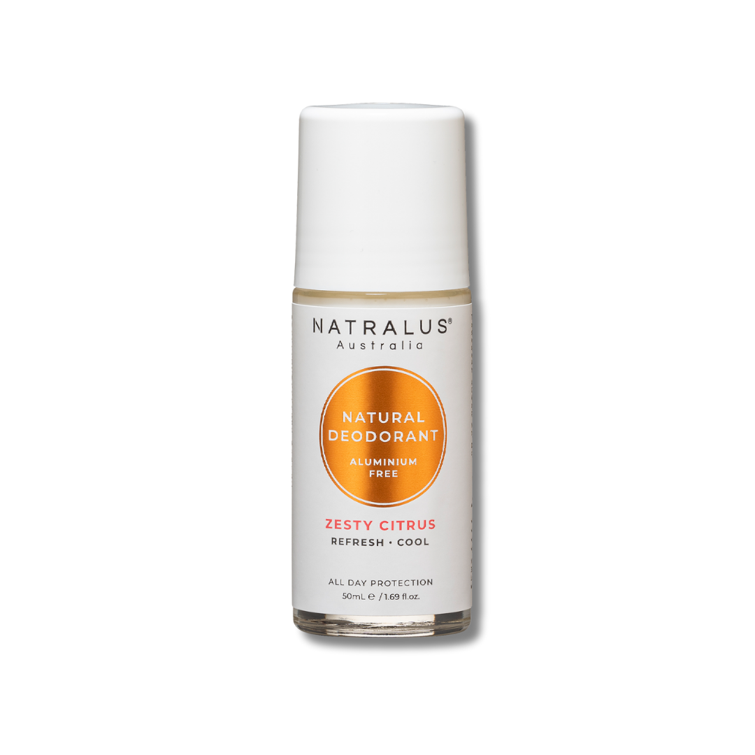 Zesty Citrus natural deodorant – effective odour protection without harsh chemicals or aluminium