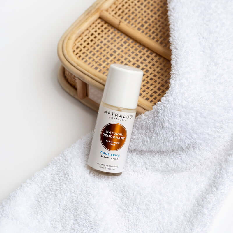Highly effective natural deodorant with Cool Spice scent - Natralus Natural Deodorant Aluminum Free