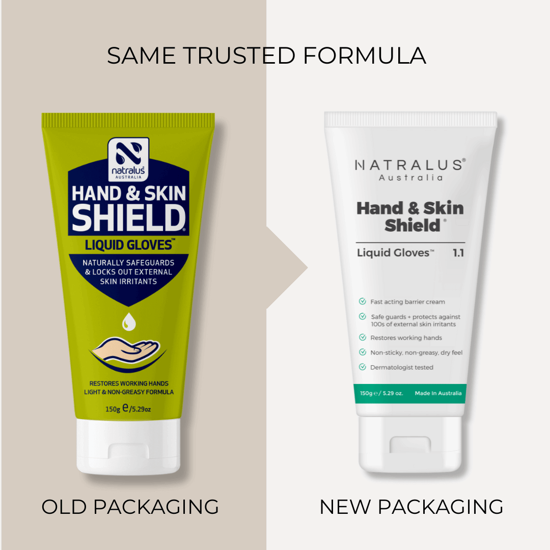 Moisturising hand protection cream for sensitive skin and working hands