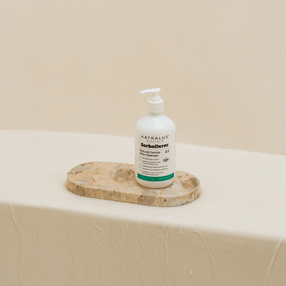Plant-based gentle skin cleanser – deeply hydrates, soothes irritation &amp; maintains pH balance for all skin types.