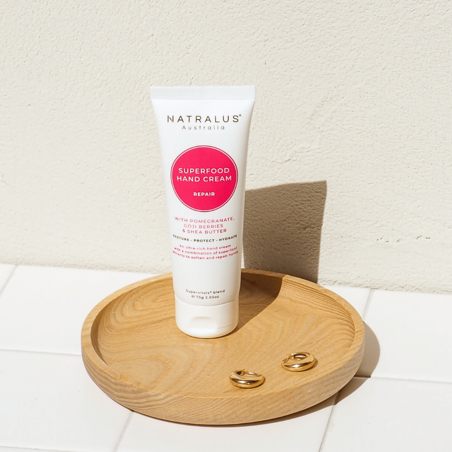 Natural Hand Cream for Dry, Cracked Hands – Natralus Superfood Repair in Australia