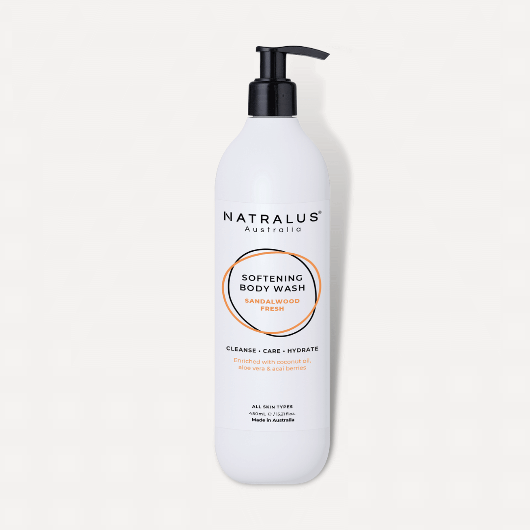 Softening Body Wash with Sandalwood scent for revitalised skin, Dispenser Body Wash