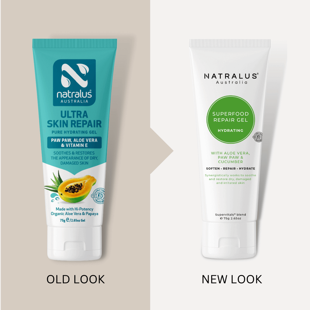 Natralus Superfood Aloe Vera Repair Gel for dry and sensitive skin