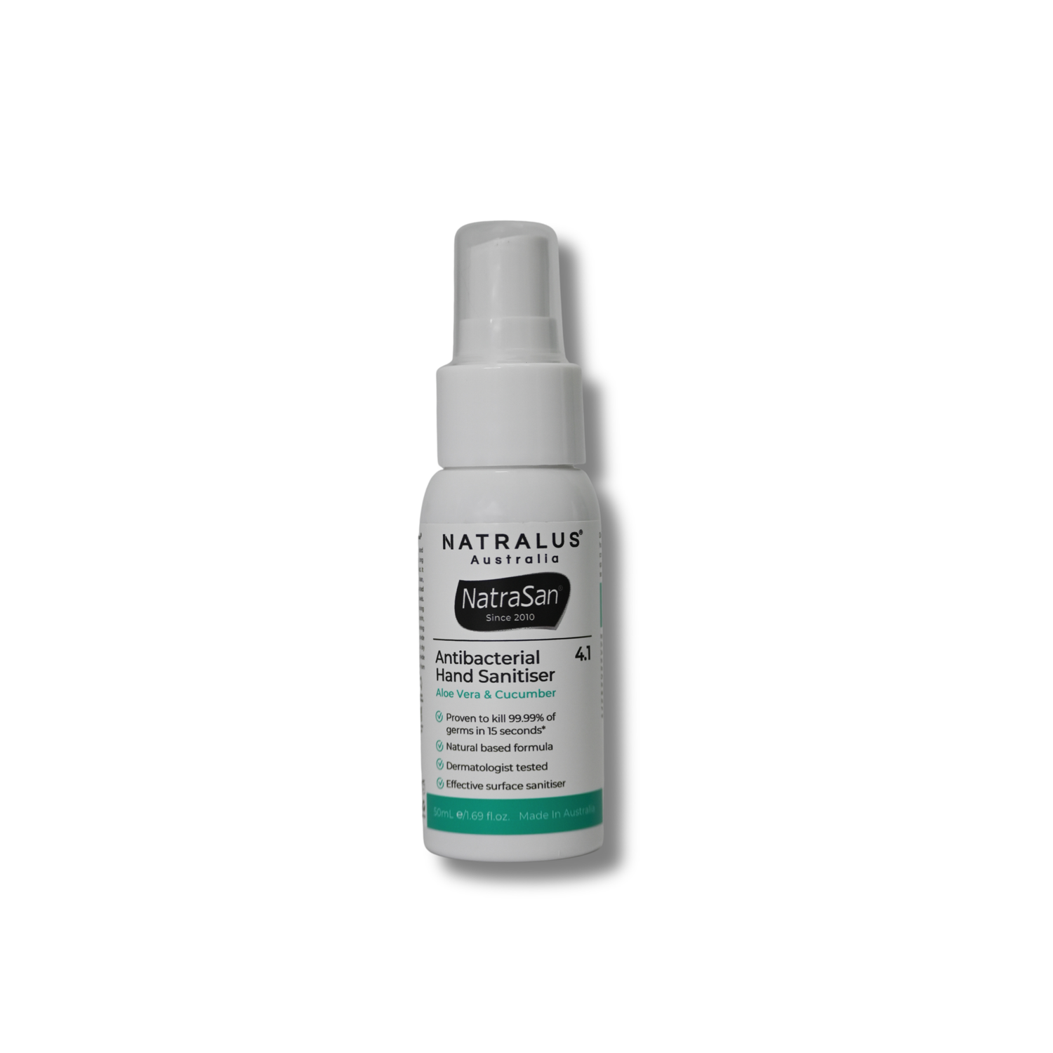 NatraSan Antibacterial Instant Hand Sanitiser with Aloe Vera &amp; Cucumber Spray
